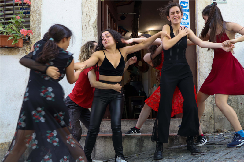 performance na rua