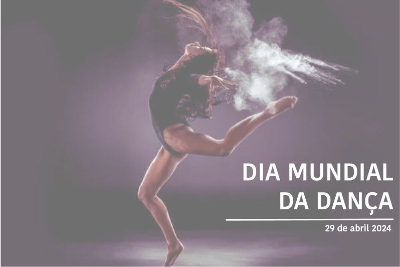 bailarina num salto