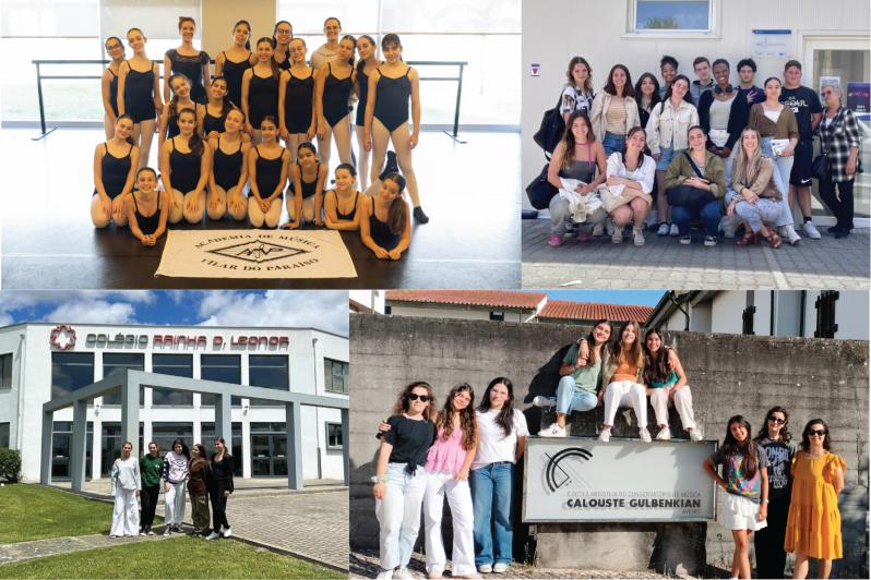 alunos que visitaram a ESD nas visitas de estudo