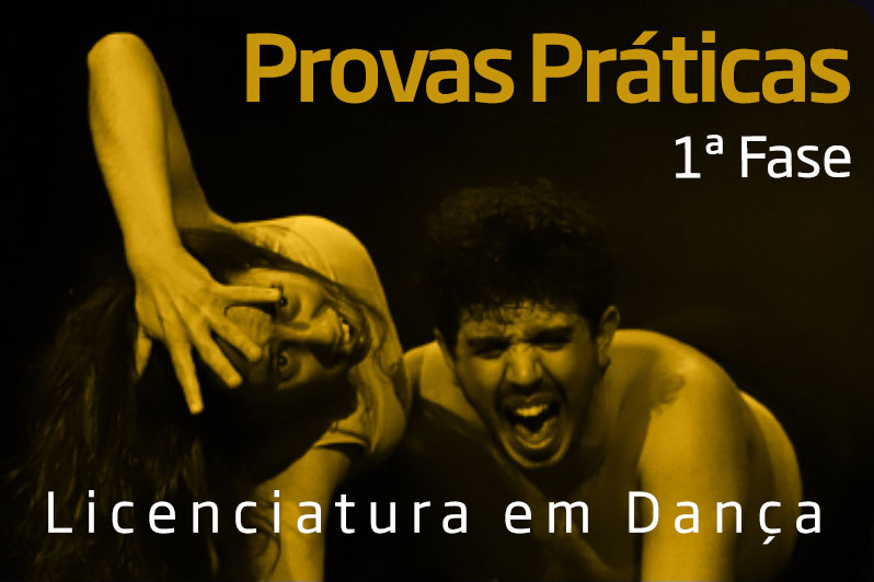 bailarinos em dueto a gritar