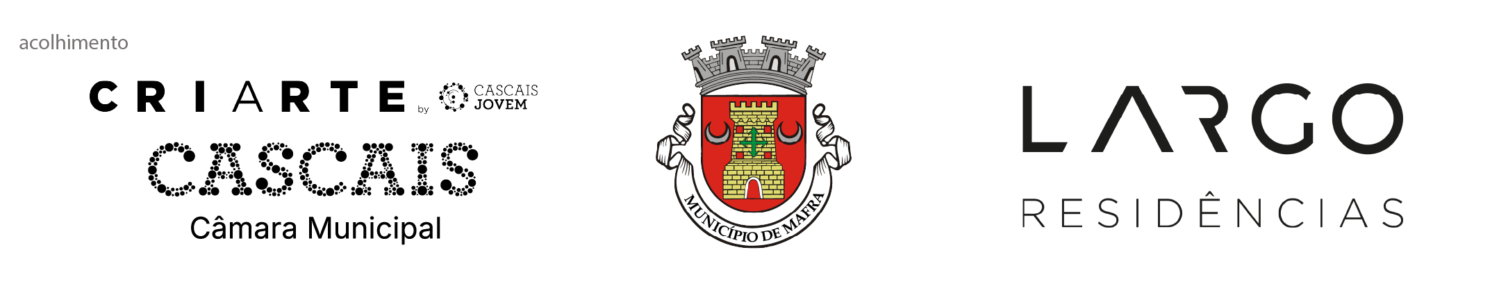 barra logos de entidades de acolhimento