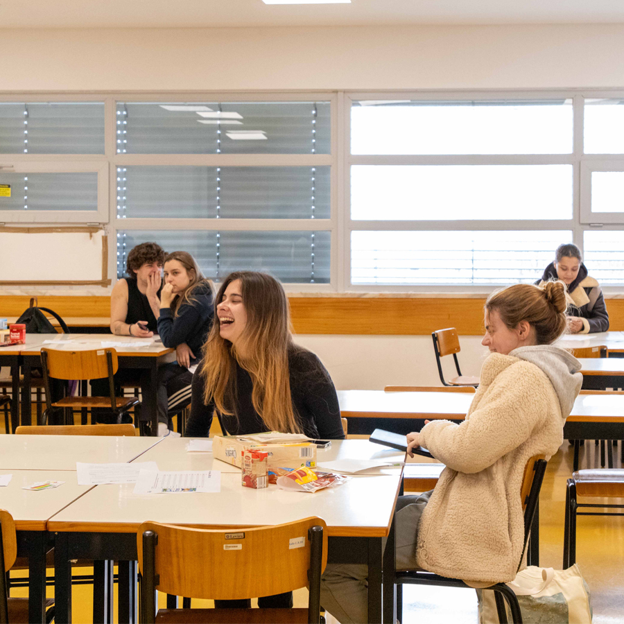 alunos no workshop