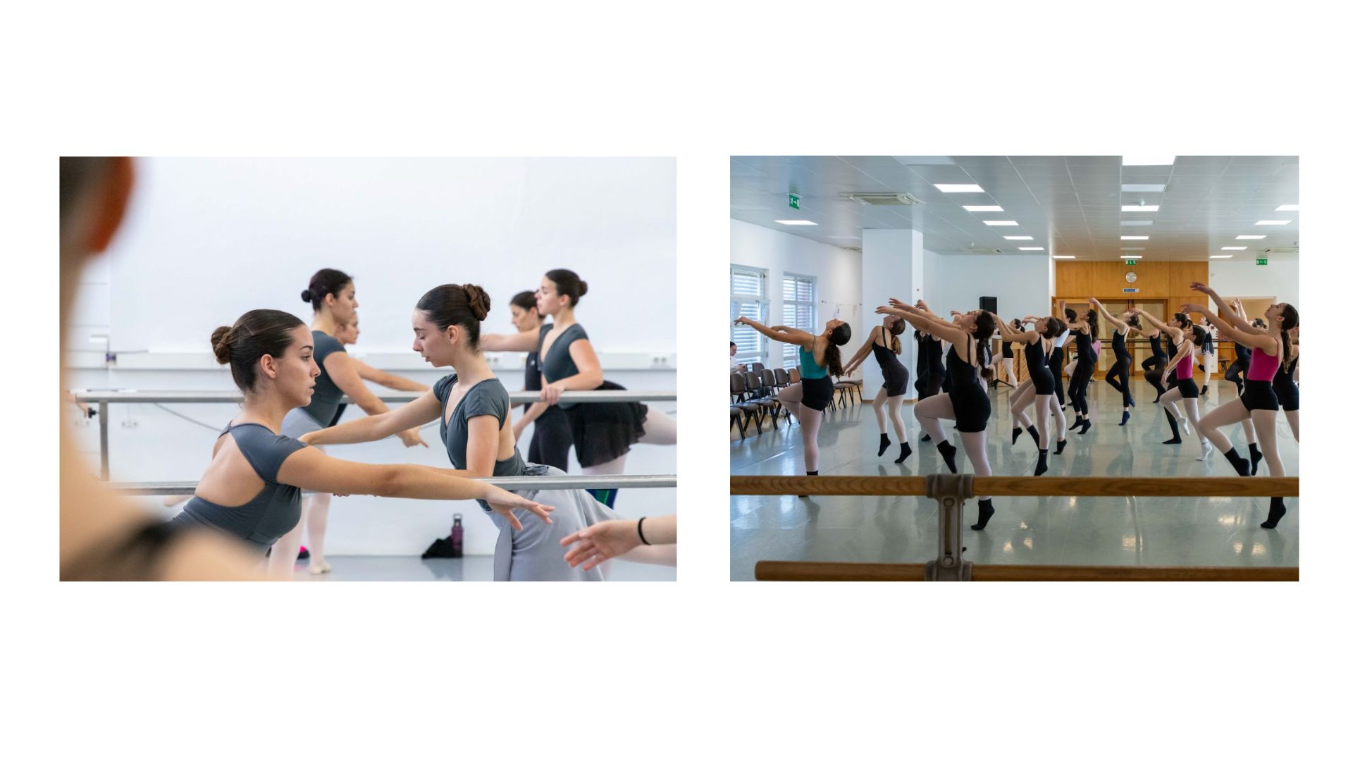 alunas em estudio