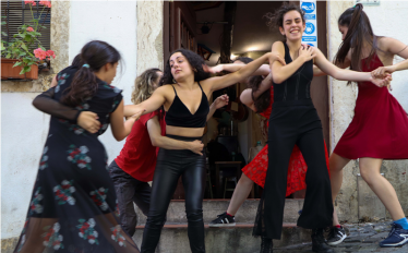 performance na rua