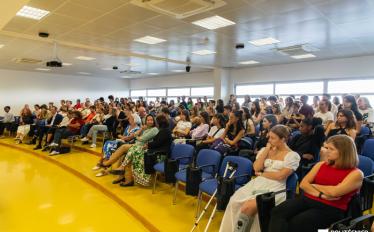 novos alunos na sessão abertura ano 23-24