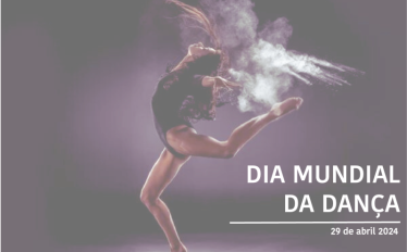 bailarina num salto