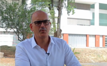 foto Samuel Rego em entrevista